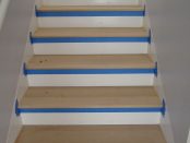 beech stairs before