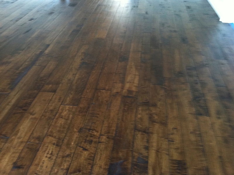 Refinishing Cooper Floors, How To Distress Existing Hardwood Floors